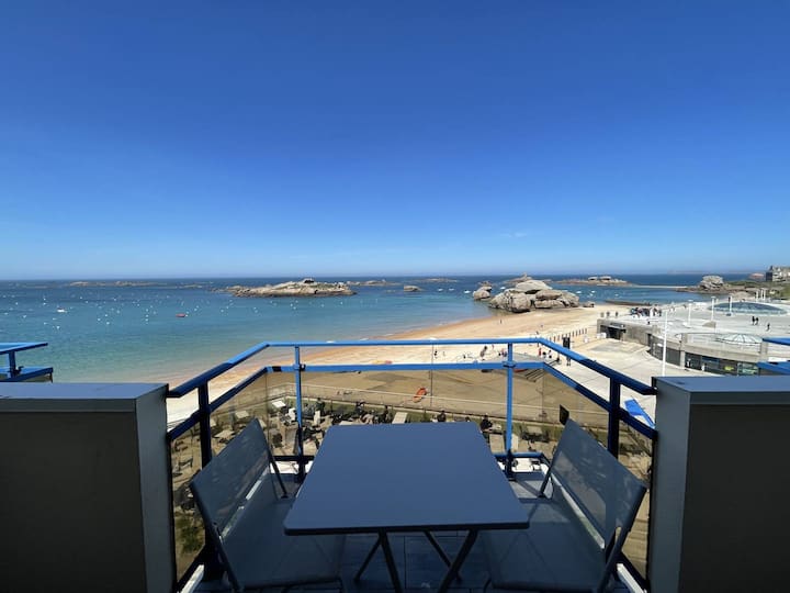 Appartement Vue Mer Exceptionnelle - 3 Pers. - Trégastel