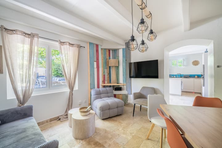 La Clède - Maison Climatisée Avec Piscine Privée - Ardèche