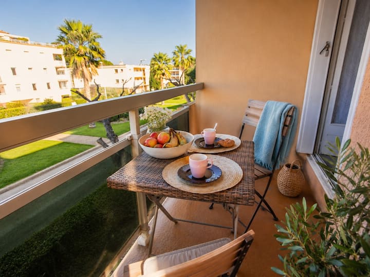Balcon Et Plage à Pied • Studio Cosy à La Favière - Bormes-les-Mimosas