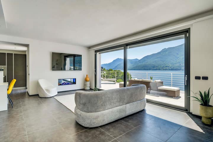 White House Villa - Stunning Lake Como Views - Dervio
