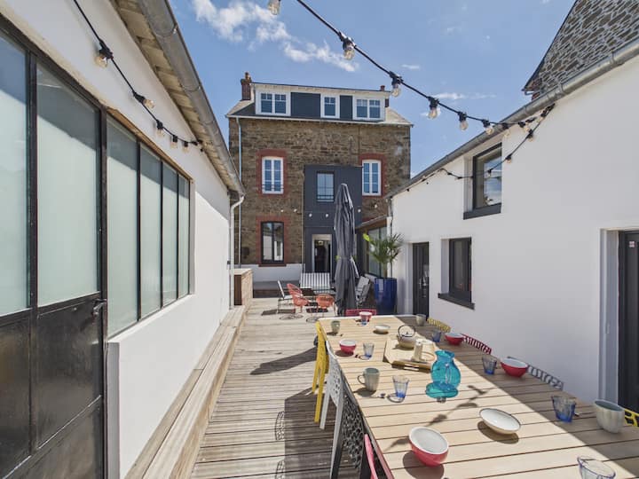Superbe Maison Pour 10, Plage à Pied - Dinard