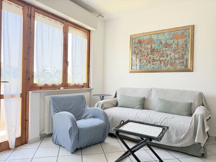 S041 - Sirolo, Three-room Apartment With Garden - Numana