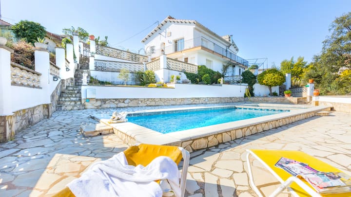 2ter01 - Maison De 3 Chambres Avec Piscine Privée - Lloret de Mar