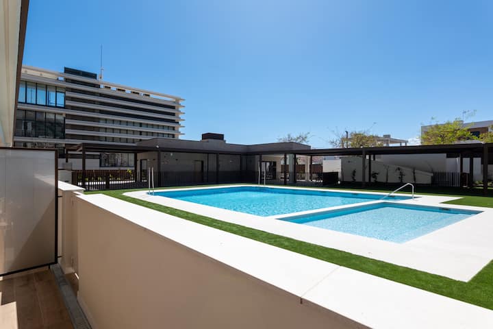 Can Milà / Signature Ap. Pool Ent. Dbl Bed (006) - Sitges