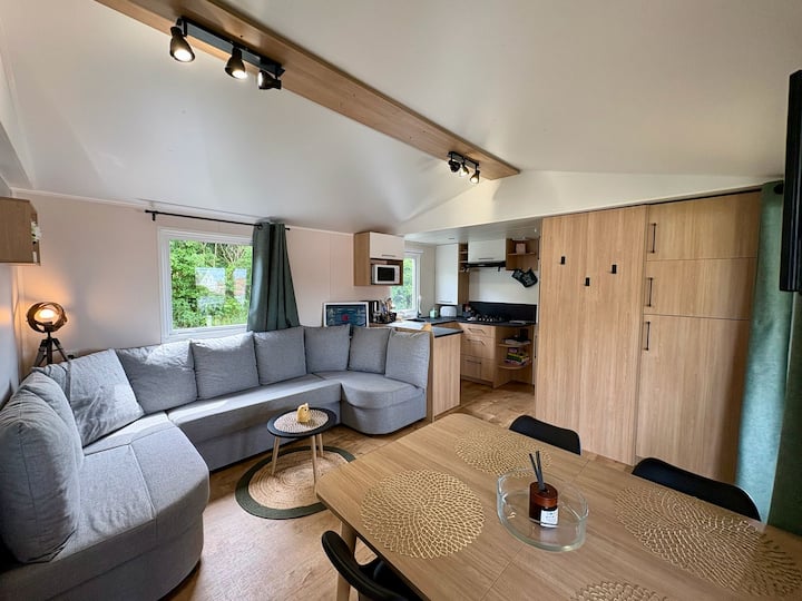 Mobile-home / 6 Pers / Vue Mer / Piscine - Équihen-Plage