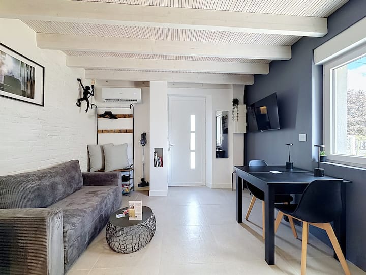 Duplex Climatisé Avec Terrasse & Parking Gratuit - Clermont-Ferrand