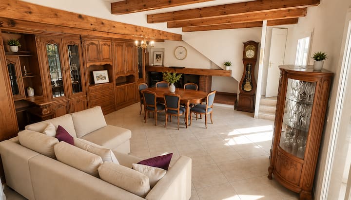Maison Familiale Avec Jardin à Allauch - Aubagne