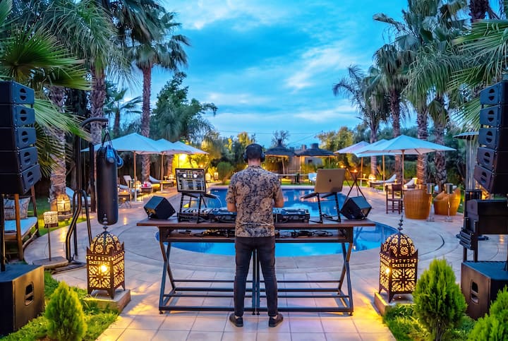 Villa De Luxe En Entier Avec Services Premium. - 모로코