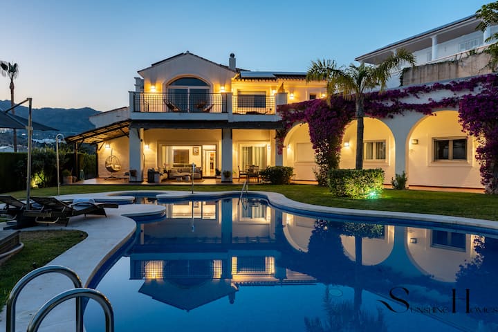 Luxury 5br Villa Benalmádena | Pool & Jacuzzi - Benalmádena