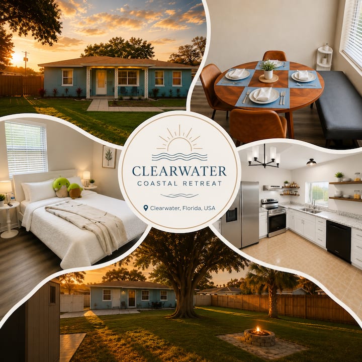 Clearwater Family Stay W/ Bbq | Fire Pit | Pier 60 - Clearwater Beach, FL