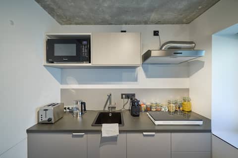 Top Airbnb: Studio with a modern industrial flair. in Rüttenscheid