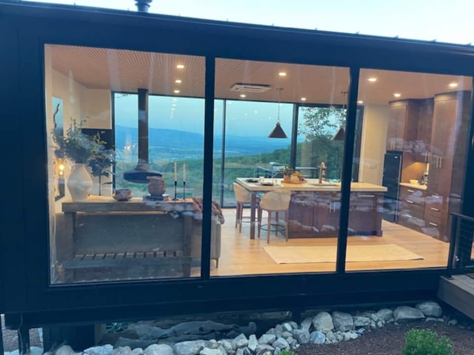 Lovers Lodge, a glass retreat in the Blue Ridge, Luray, Virginia, United States, photo 1 of 10