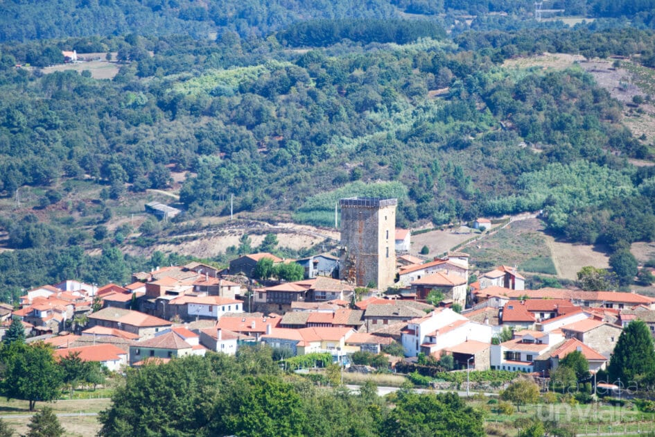Vista de la casa reformada en el casco histórico de Celanova
