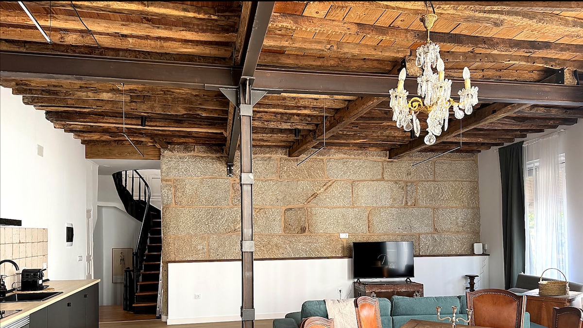 Habitación de la vivienda en el casco histórico
