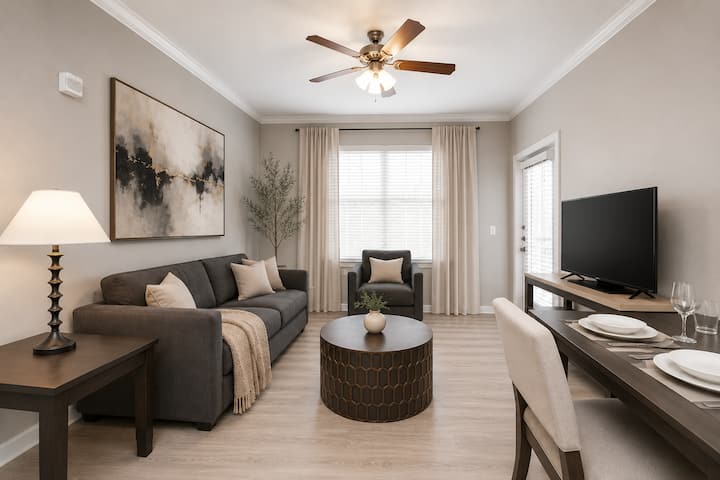 Spacious 1br Retreat | Pool & Fitness Center - The Woodlands, TX
