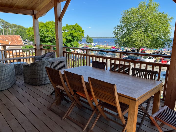 Maison En Bois Neuve Au Bord Du Lac - Lacanau