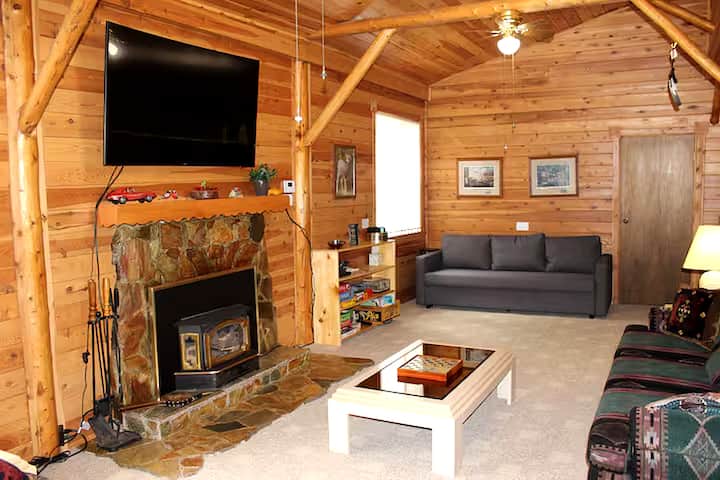 Yellowstone Aspen Cabin+sauna+ac+20mls2yellowstone - アイランド・パーク, ID