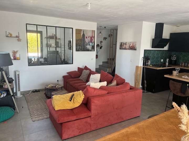 Villa Au Calme • Piscine, Terrasse, Bbq & Clim - Calvisson