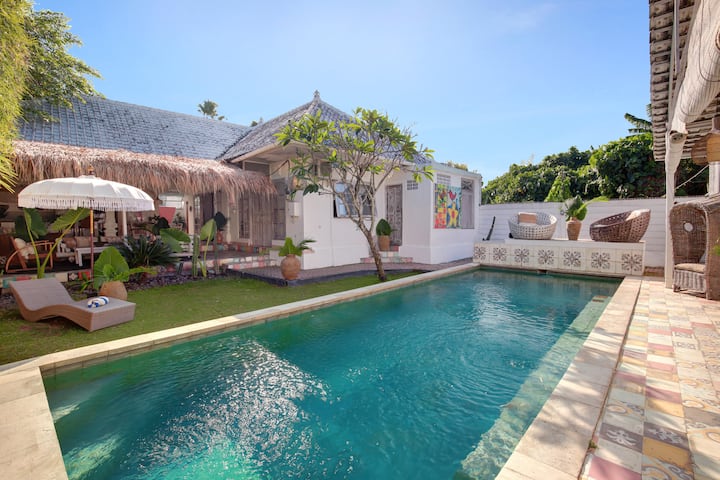Boho Romantic Villa Canggu Umalas W/pool & Staff - Bali