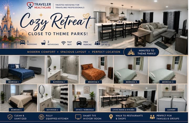 Extended Stay Housing For Medical Staff Furnished - Orlando