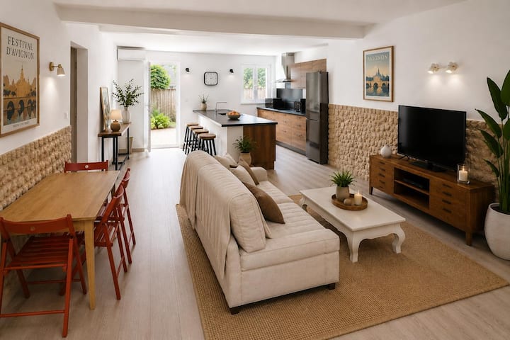 Appartement De Charme Avec Piscine - Villeneuve-lès-Avignon