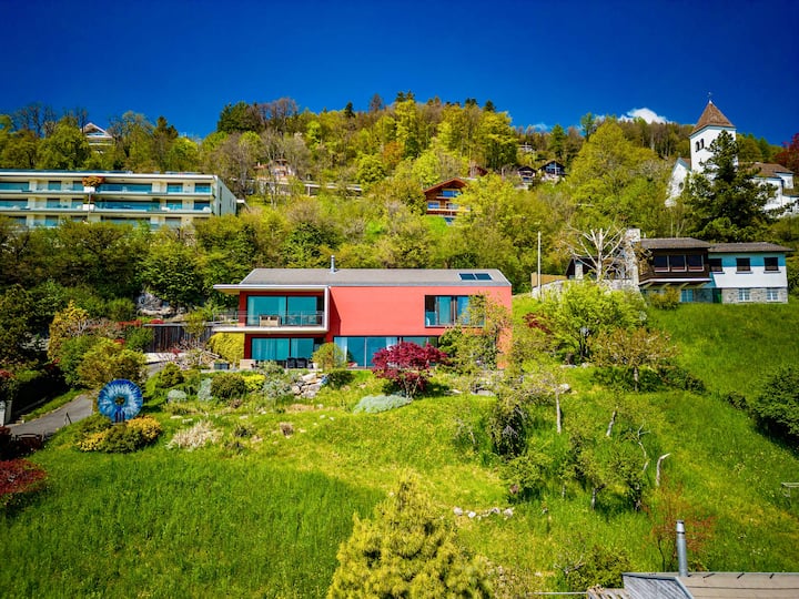 Luxury Villa Retreat With Garden, Lake Views & Nat - Montreux