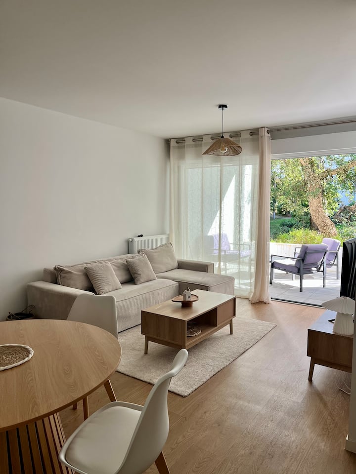 T2 Lumineux Avec Terrasse à 5 Min Des Plages - Hossegor
