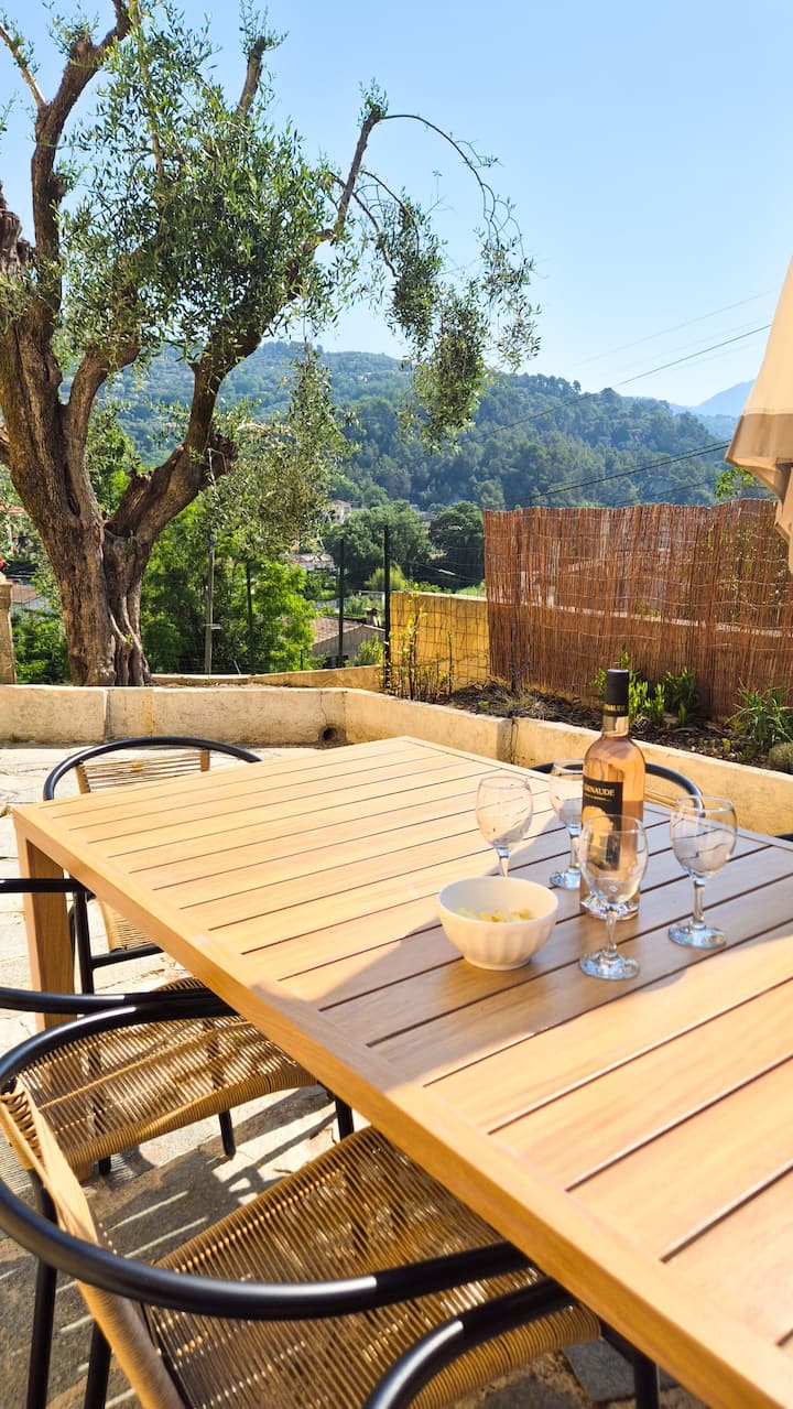 Maison -Terrasse - Parking - Bbq - Wifi - Sospel