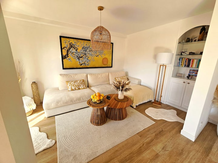 Beaulieu. Apt 81m² ·Beach 150m· Seaview · Parking - Beaulieu-sur-Mer
