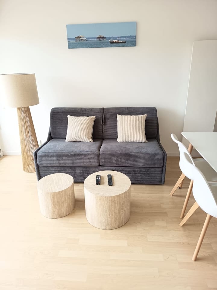 Le Nid Des Mouettes • Joli T2 Neuf Piscine Privée - Andernos-les-Bains