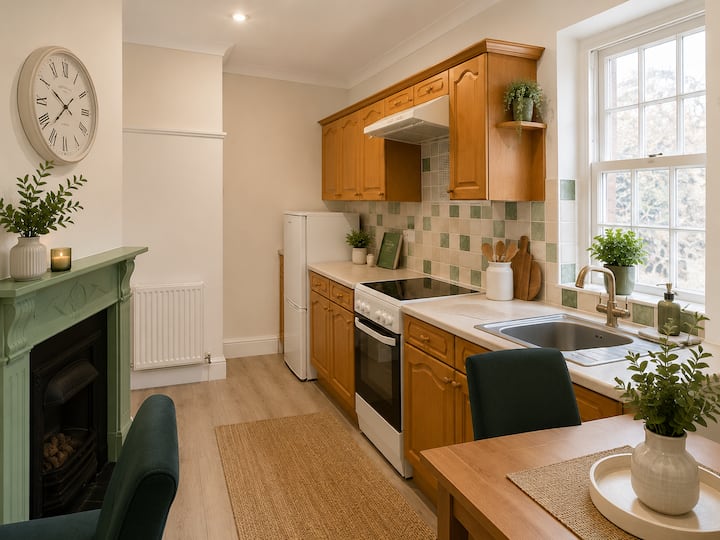 Boutique Victorian Flat | Sleeps 4 + Parking - Llandudno