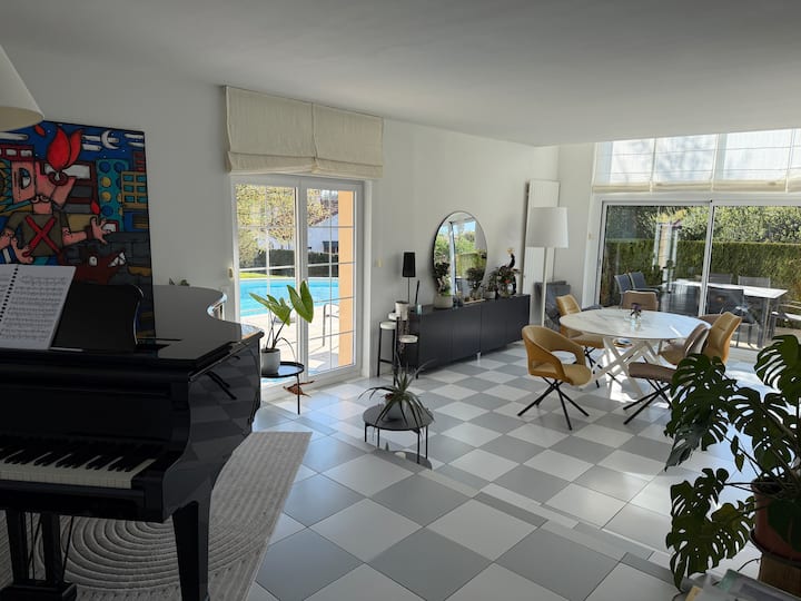 Maison D'architecte Au Calme Avec Piscine - Épinal