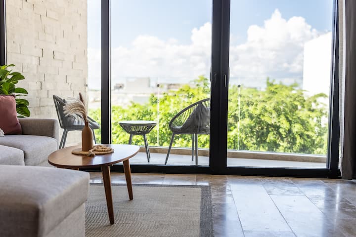 Sunset Serenity 1bed Ocean View Rooftop - Mexico