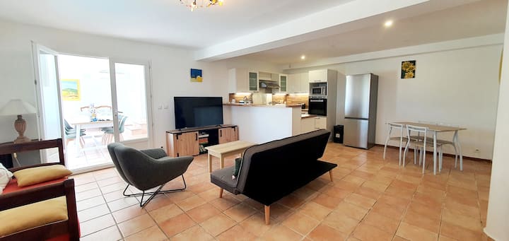*New* Villa Piscine 7 Pers Avec Vue Dégagee à Biot - Biot