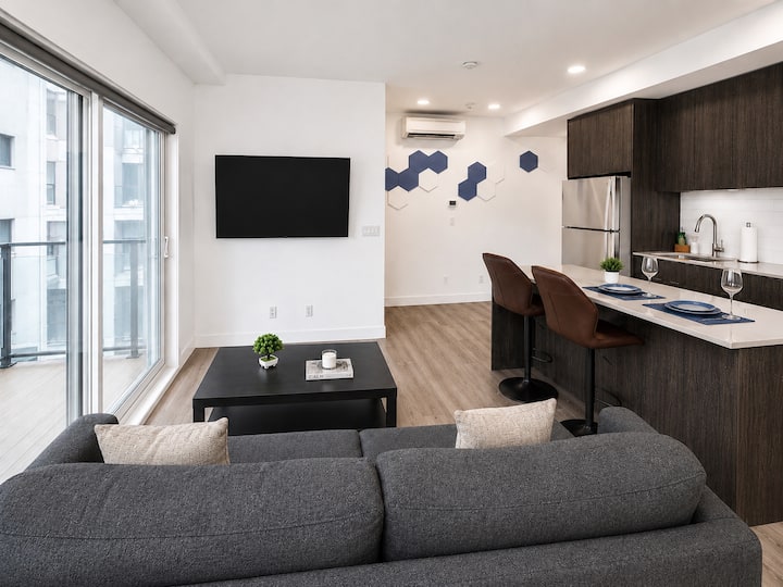 𖤓 Sora Corner Suite•free Parking•bridgeland - Calgary