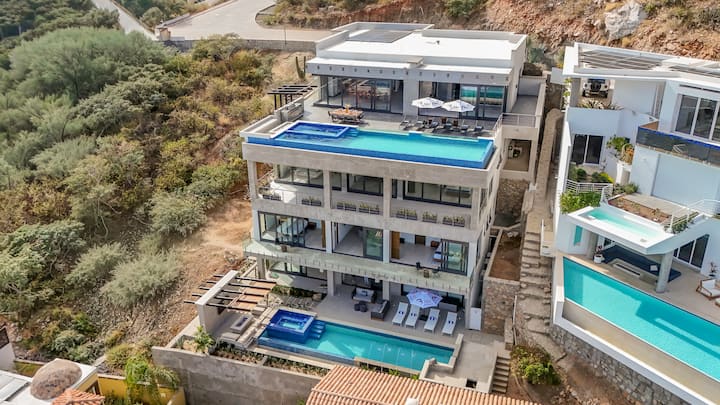 New Modern Estate 20bd, Gym, Sauna, Massage, Games - Cabo San Lucas