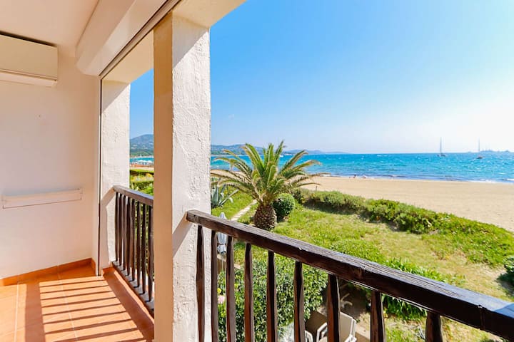 Appartement 2 Pièces Vue Mer Climatisation, Loggia - Grimaud