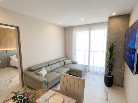 Anuncio de Airbnb popular: Luxury equipped apartment VOEL with amenities. en Saltillo