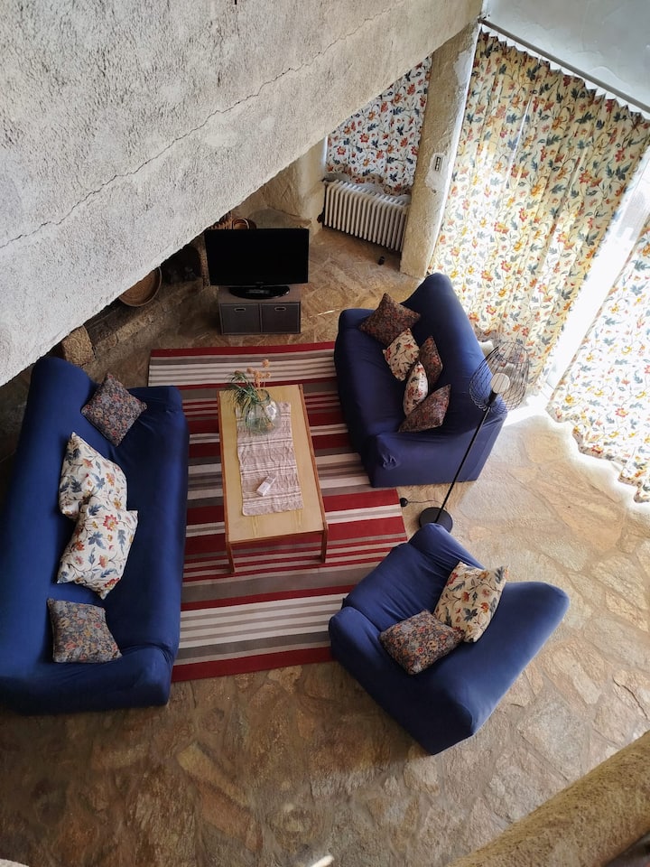 Villa Atypique En Pierre Au Calme - Plage de Palombaggia