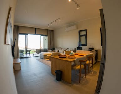 The Beach Home 2BR Soma bay, Sea view