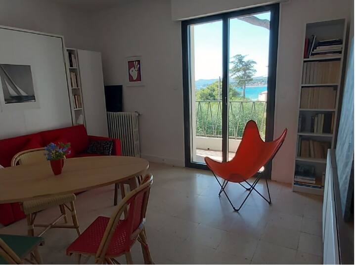 Bel Appartement Vue Mer 3 Pièces à 50m De La Plage - Saint-Cyr-sur-Mer