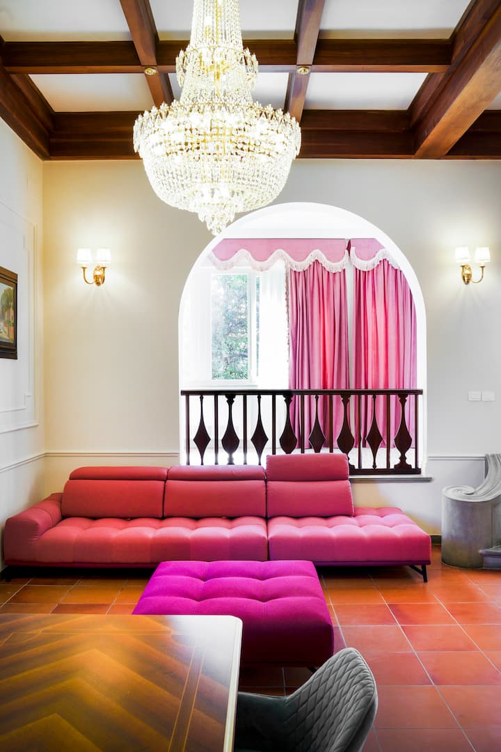 Imperial Suite – 180m², 3 Baths, Frescoed Hall - Siena