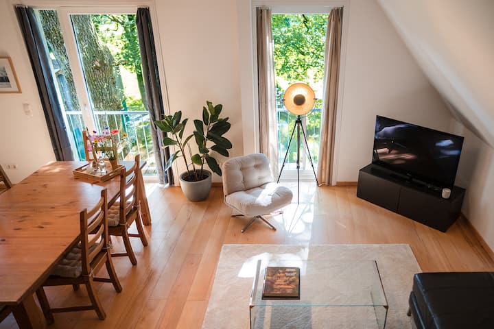 Wohnen Mitten Im Grünen - Das Gelbe Haus In Soltau - Soltau