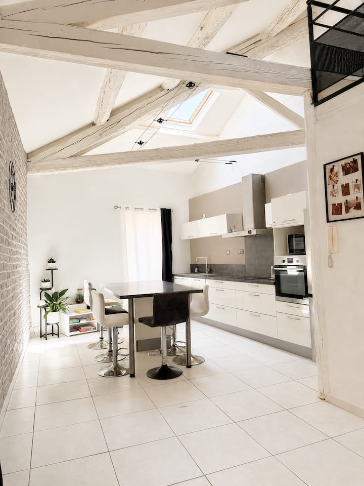 Loft Lumineux Centre Historique Clim - Narbonne