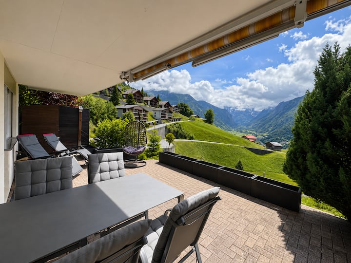Moderne Wohnung Mit Sonnige Terrasse Und Bergblick - Engelberg