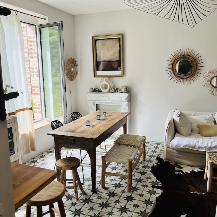 Jolie Maison Avec Extérieur Sur Les Falaises - Houlgate