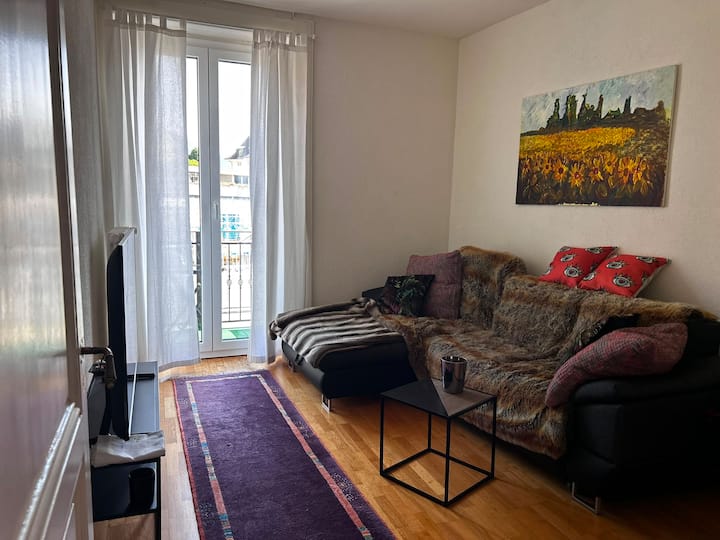 Central And Peaceful Montreux Apartment - 몽트뢰