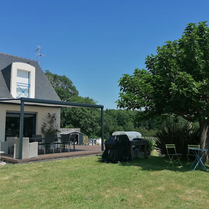 Maison Familiale Avec Jardin à Ploemel - Larmor-Baden