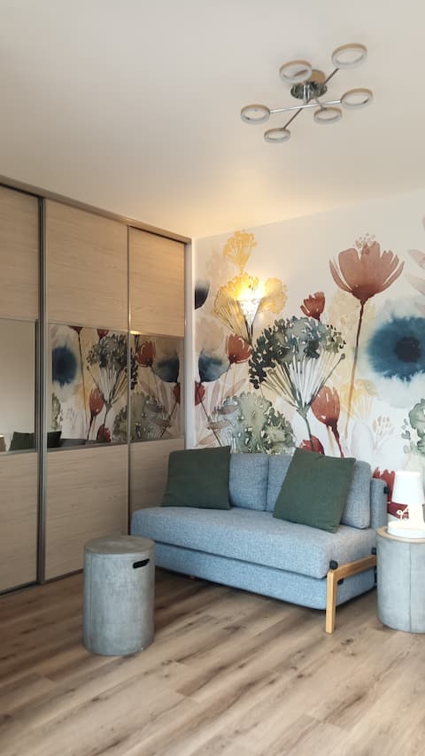Successful Airbnb property: Independent homestay studio in Pléneuf Val André