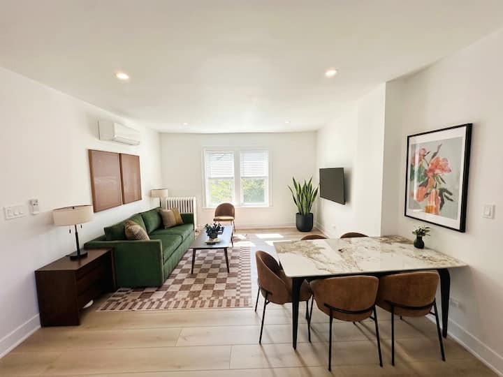 Peaceful King+queen 2br|2ba - Near: Nu-beach-chi - Evanston, IL